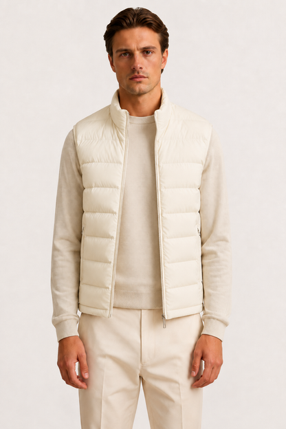 Men's Casual Gilet Bodywarmer Zip-Up Layering Sleeveless Outdoor Everyday Warm Versatile Comfort Modern