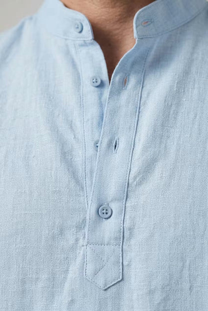 Men's Check Shirt Classic Long-Sleeve Button-Up Collared Casual Smart-Casual Office Everyday Relaxed Fit Plaid Halford