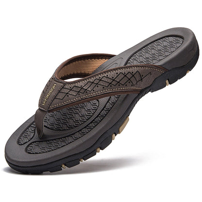 Men's Slippers Slip-On Cushioned Supportive Sole Indoor Outdoor Home Casual Everyday Comfort Soft Halstead