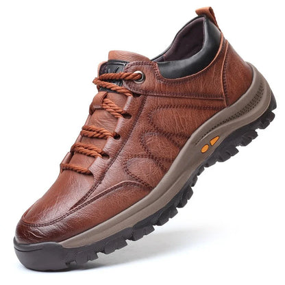 Men's Casual Slip-On Shoes Round Toe Loafer Style Smart-Casual Office Everyday Versatile Walking Leather-Look Footwear