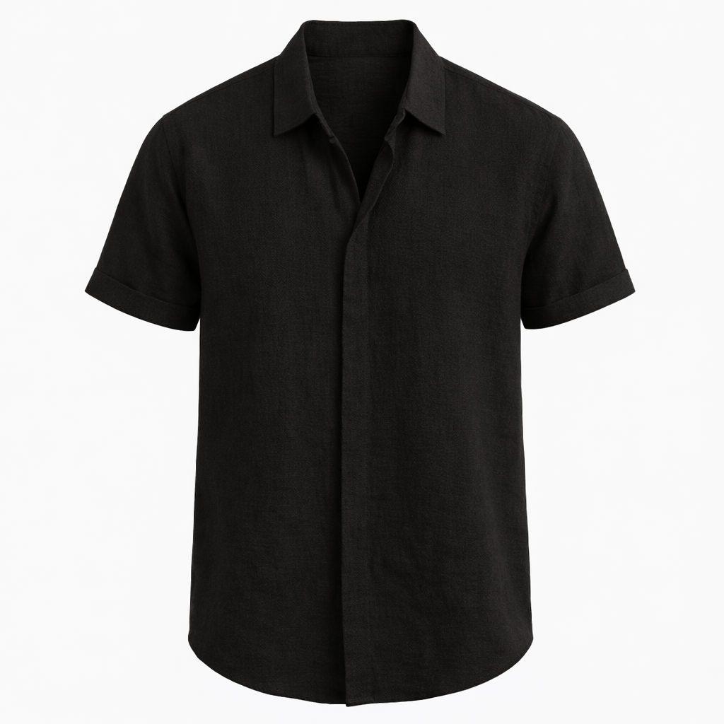 Men's Classic Shirt Long-Sleeve Button-Up Collared Casual Smart-Casual Office Everyday Relaxed Fit Halloway