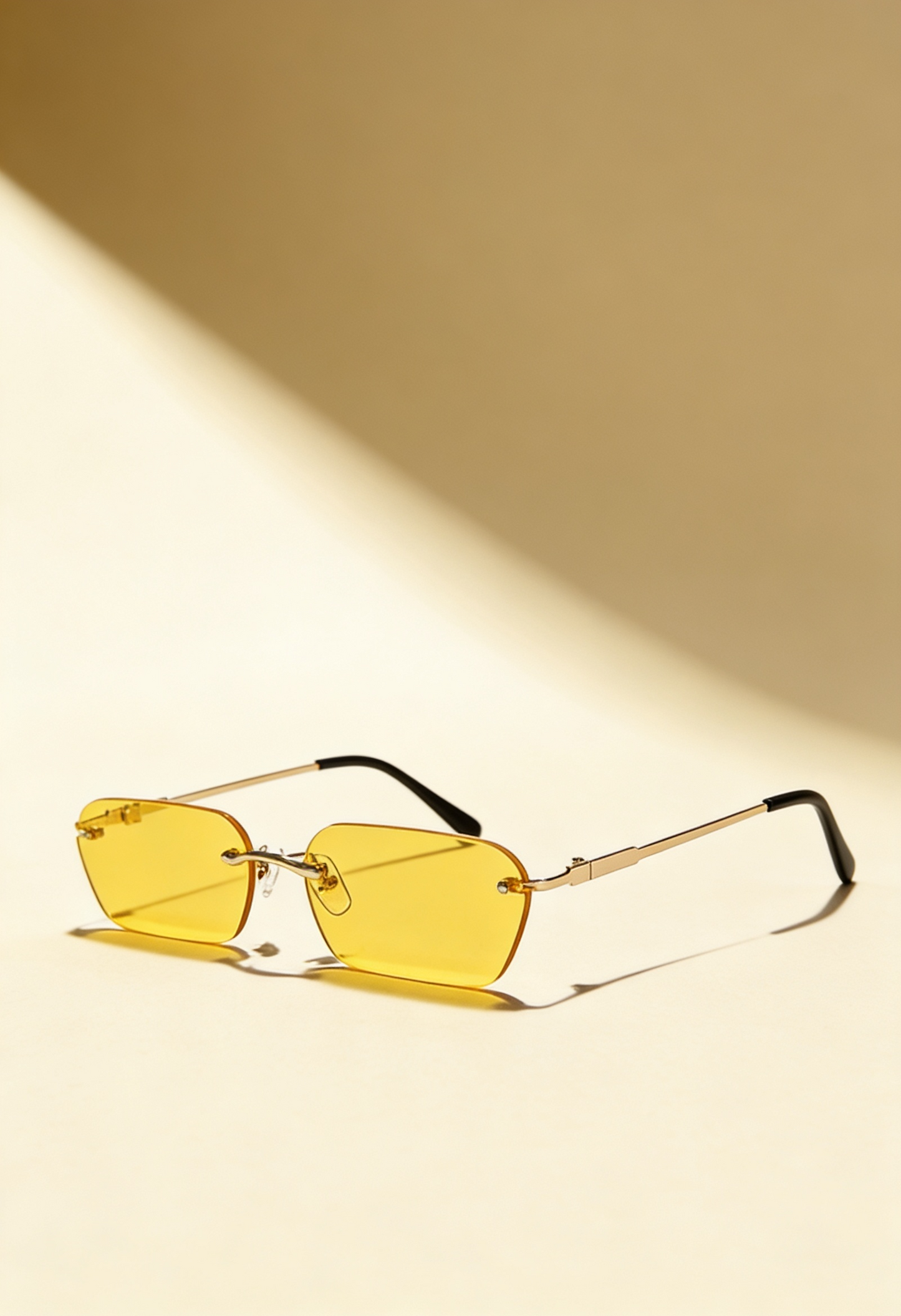 Men's Rimless Sunglasses Frameless Tinted Lens Trendy Modern Retro Fashion Casual Beach Holiday Everyday