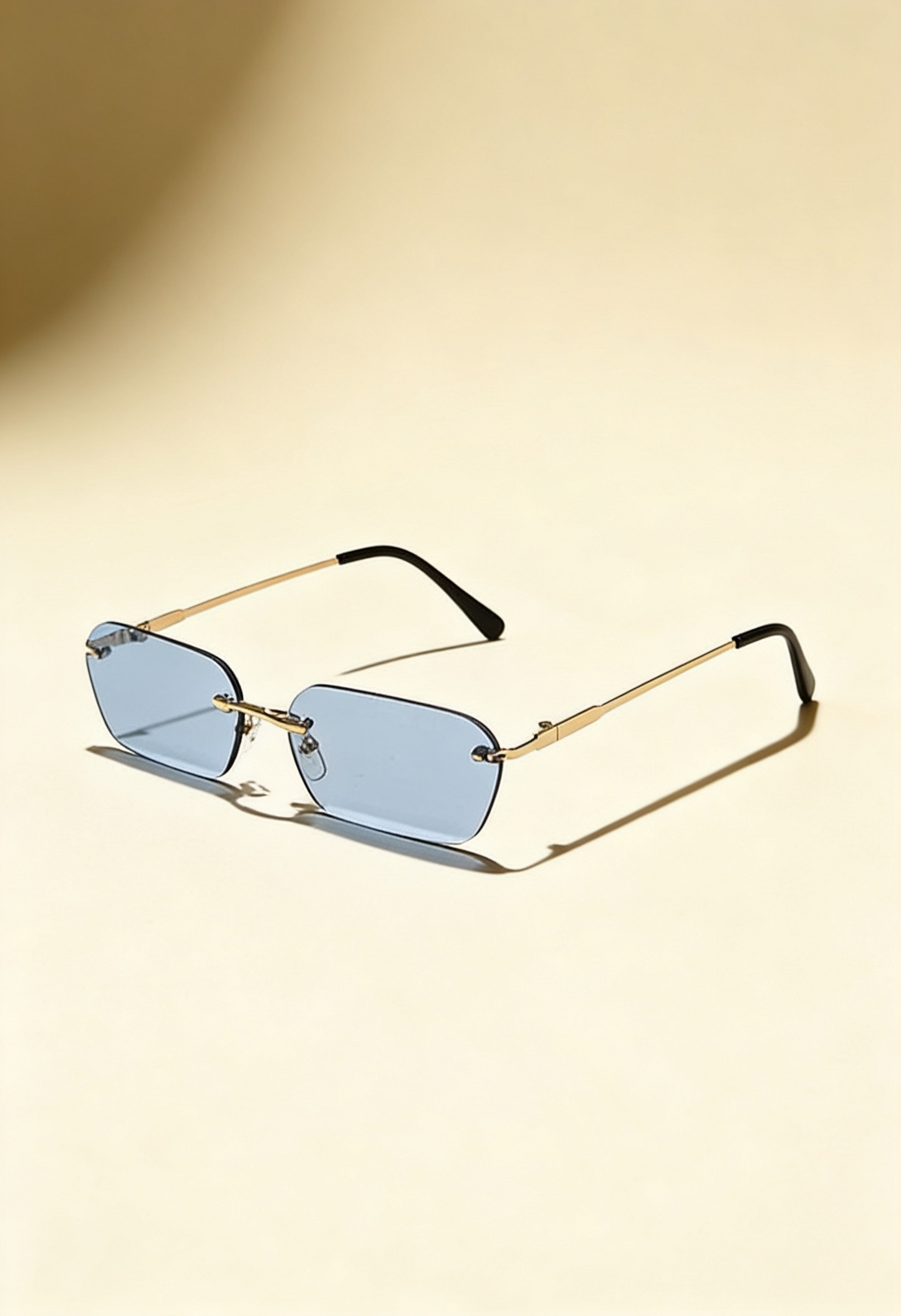 Men's Rimless Sunglasses Frameless Tinted Lens Trendy Modern Retro Fashion Casual Beach Holiday Everyday