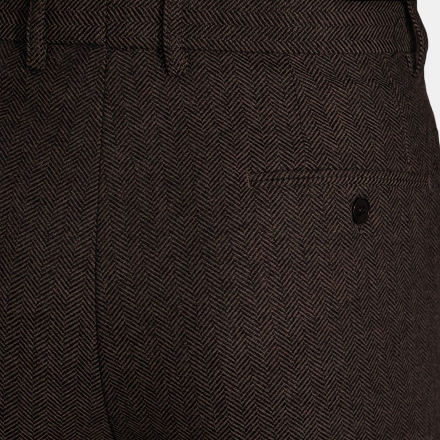 Men's Dress Trousers Slim Fit Vintage Flat-Front Tailored Smart-Casual Office Formal Everyday Edmund