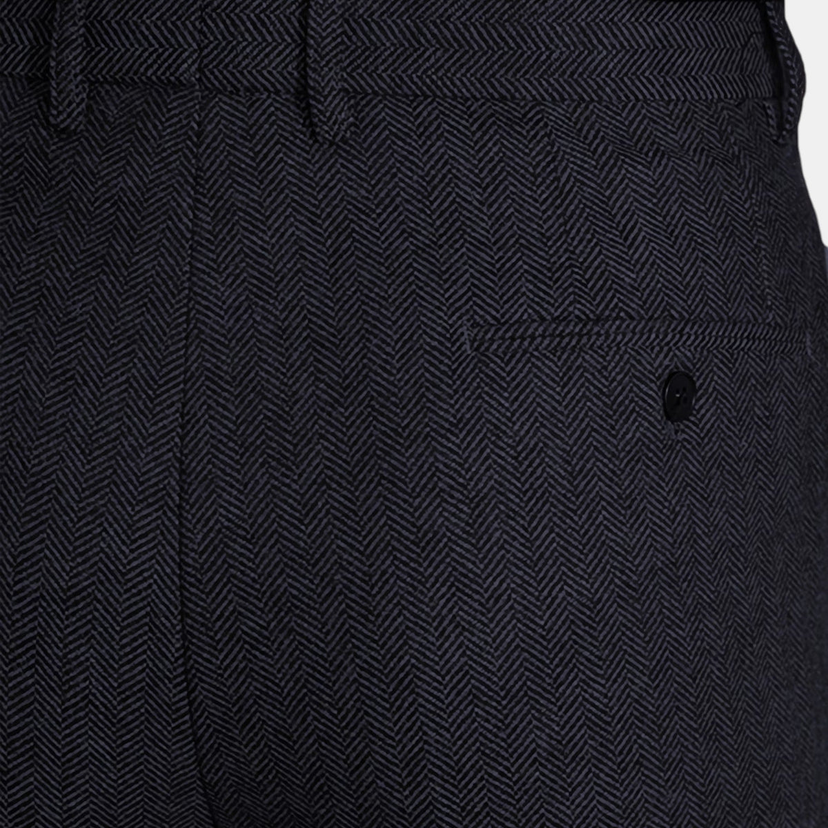 Men's Dress Trousers Slim Fit Vintage Flat-Front Tailored Smart-Casual Office Formal Everyday Edmund