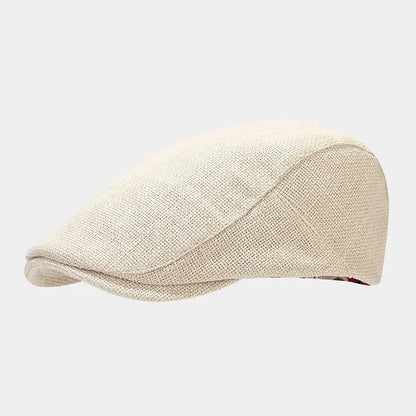 Men's Beret Wool Blend French Flat Cap Classic Casual Everyday Vintage Artist Versatile Lightweight Laurent