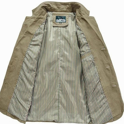 Men's Casual Blazer Single-Breasted Notched Lapel Smart Casual Everyday Jacket