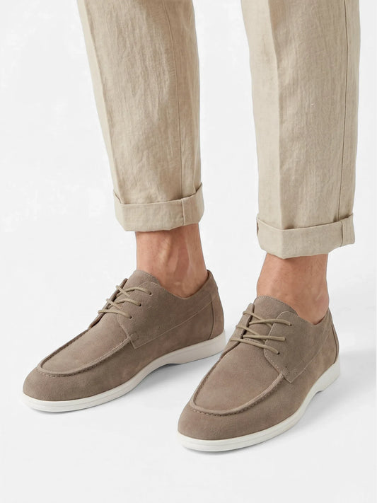Men's Casual Shoes Loafers Slip-On Round Toe Smart-Casual Office Everyday Walking Versatile Leather Look Sedric