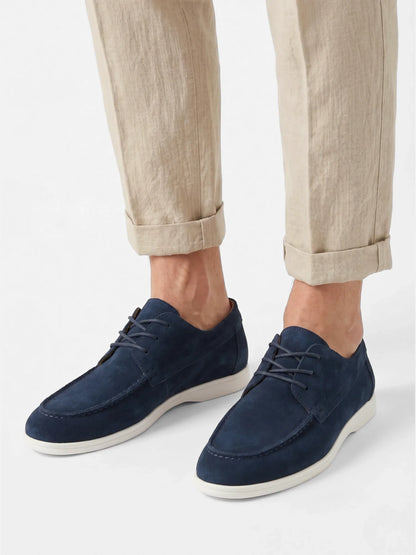 Men's Casual Shoes Loafers Slip-On Round Toe Smart-Casual Office Everyday Walking Versatile Leather Look Sedric