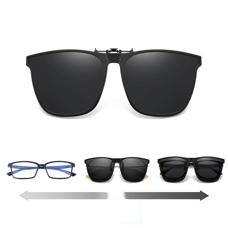 Men's Polarized Sunglasses Flip-Up Lens Full-Rim Metal Frame Retro Fashion Casual Beach Holiday Everyday Driving Marston