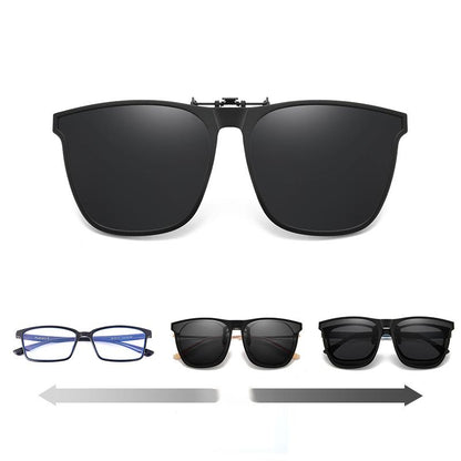 Men's Polarized Sunglasses Flip-Up Lens Full-Rim Metal Frame Retro Fashion Casual Beach Holiday Everyday Driving Marston