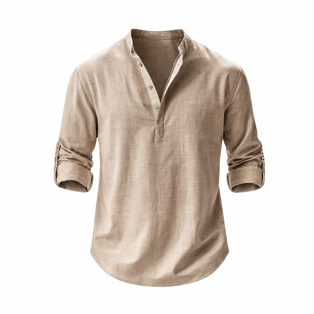 Men's Relaxed Fit Shirt Short-Sleeve Button-Up Collared Casual Holiday Beach Smart-Casual Everyday Rennick