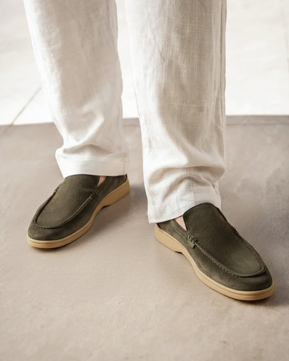 Men's Loafers Slip-On Round Toe Moccasin Classic Timeless Smart-Casual Office Formal Casual Everyday Leather Look Grenville