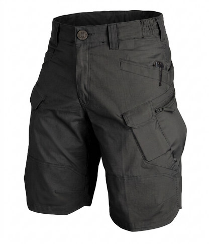 Men's Cargo Shorts Tactical Multi-Pocket Utility Knee-Length Drawstring Casual Streetwear Workwear Everyday Versatile