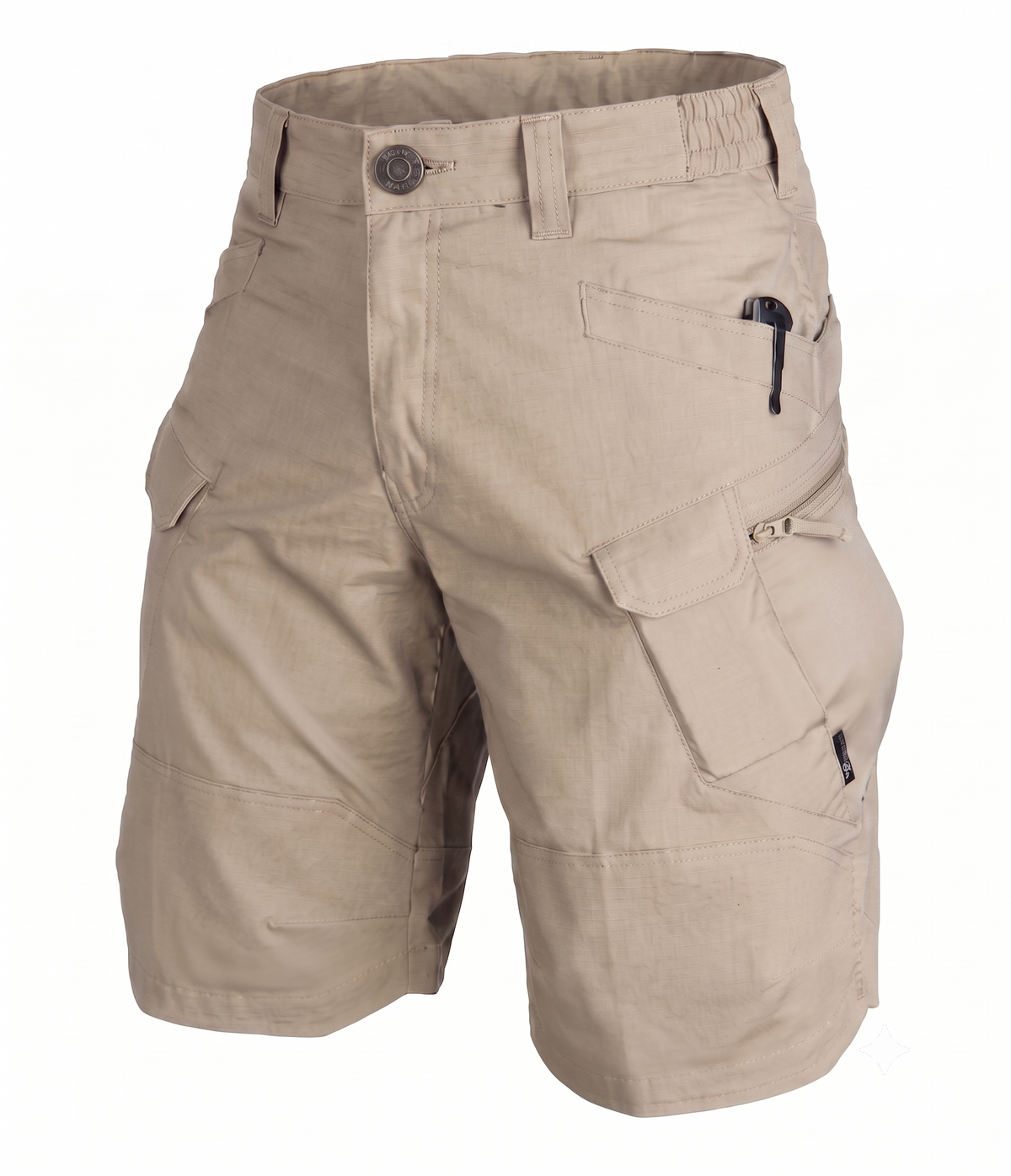 Men's Cargo Shorts Tactical Multi-Pocket Utility Knee-Length Drawstring Casual Streetwear Workwear Everyday Versatile