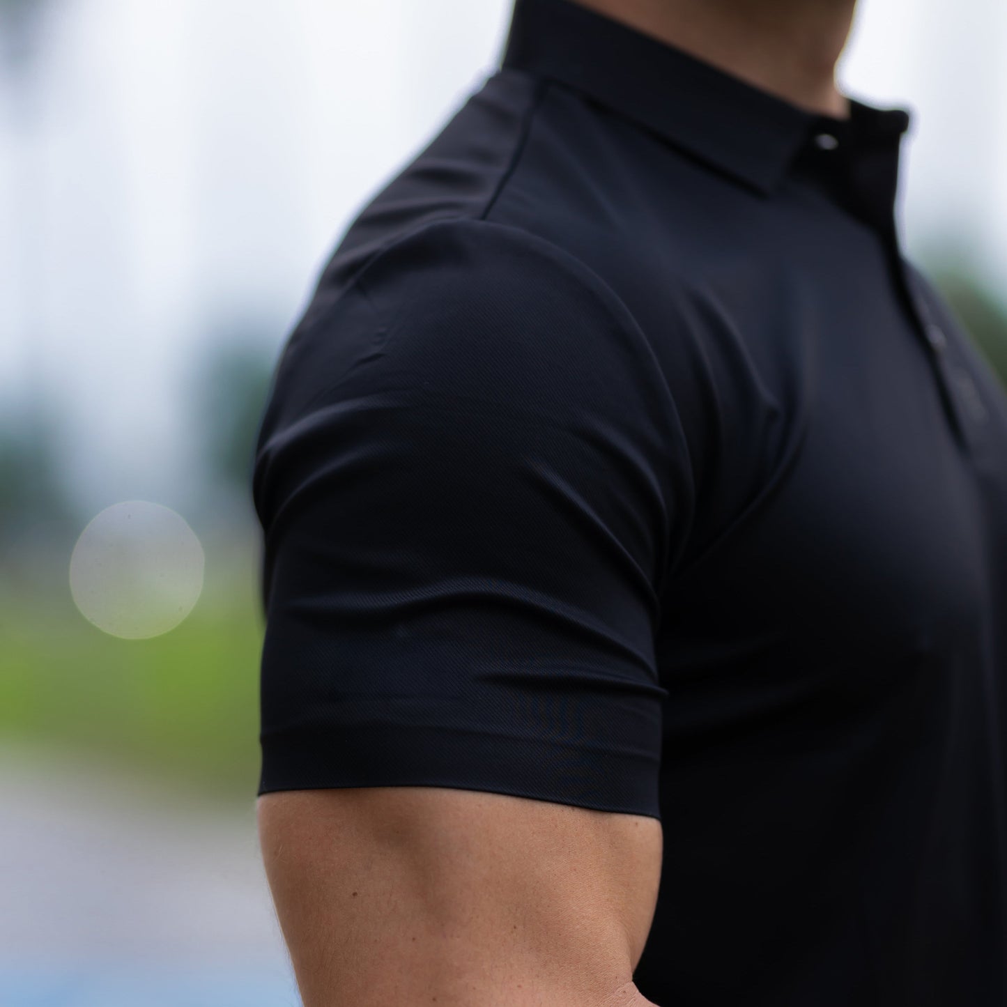 Men's Polo Shirt Minimalist Short-Sleeve Collared Regular Fit Casual Smart-Casual Everyday Golf Sport Versatile Brennan