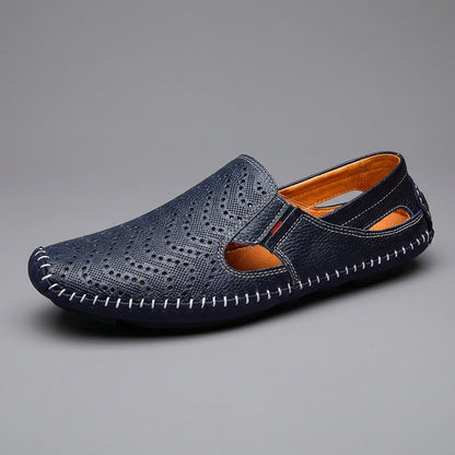 Men's Flat Sandals Open-Toe Adjustable Strap Slip-On Casual Beach Pool Everyday Holiday Comfort Outdoor Denver