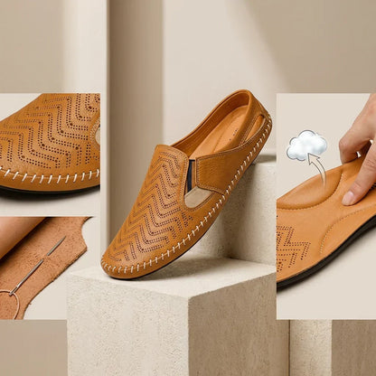 Men's Flat Sandals Open-Toe Adjustable Strap Slip-On Casual Beach Pool Everyday Holiday Comfort Outdoor Denver