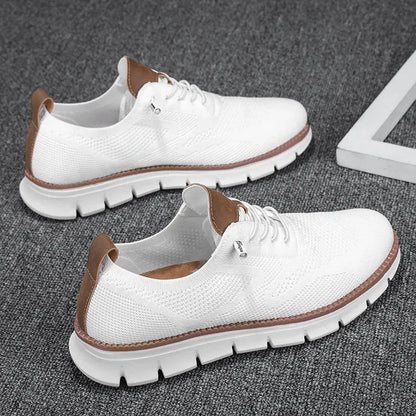 Men's Casual Sneakers Low-Top Lace-Up Trainers Everyday Walking Comfort Streetwear Versatile Trendy Beckett