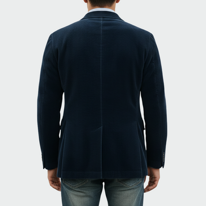 Men's Blazer Set Two-Piece Tailored Modern Smart-Casual Formal Wedding Business Occasion Everyday Elegant