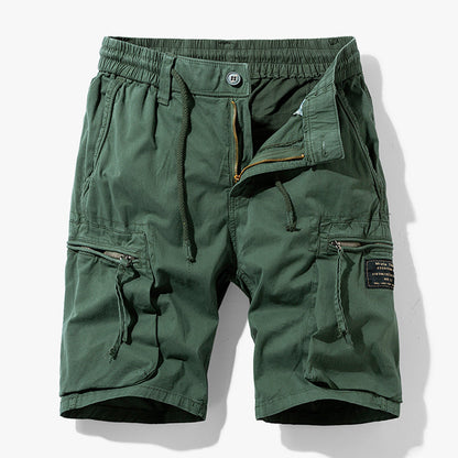 Men's Casual Cargo Shorts Drawstring Lightweight Versatile Outdoor Adventure