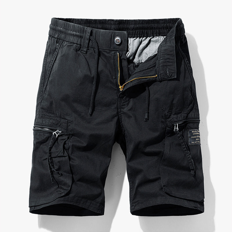 Men's Casual Cargo Shorts Drawstring Lightweight Versatile Outdoor Adventure