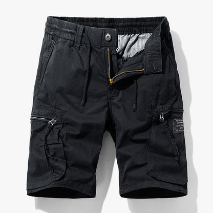 Men's Casual Cargo Shorts Drawstring Lightweight Versatile Outdoor Adventure