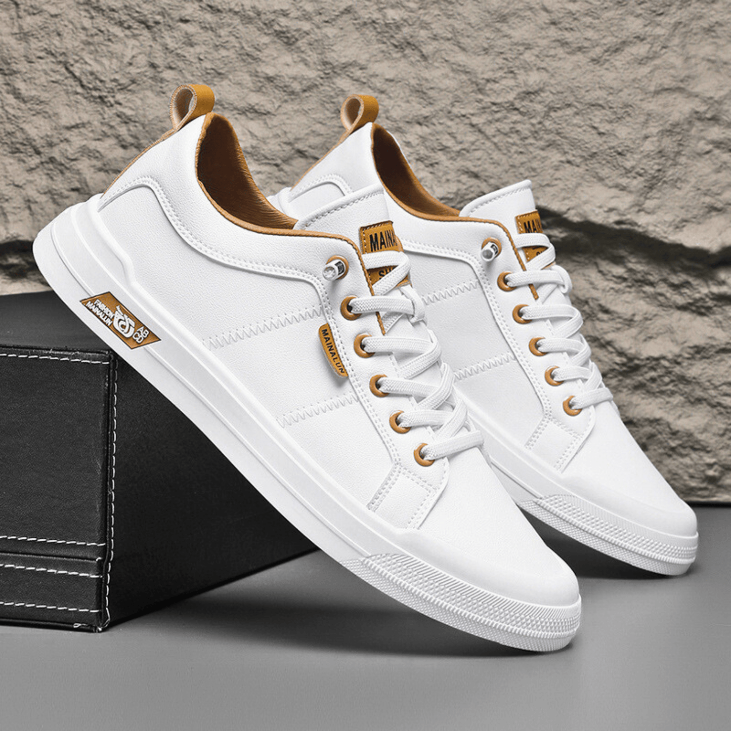 Men's Lace-Up Shoes Derby Round Toe Elegant Casual Smart-Casual Office Business Everyday Leather Look Versatile Thornbury