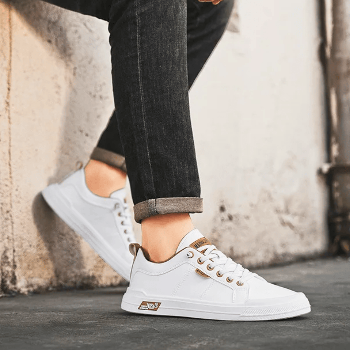 Men's Lace-Up Shoes Derby Round Toe Elegant Casual Smart-Casual Office Business Everyday Leather Look Versatile Thornbury